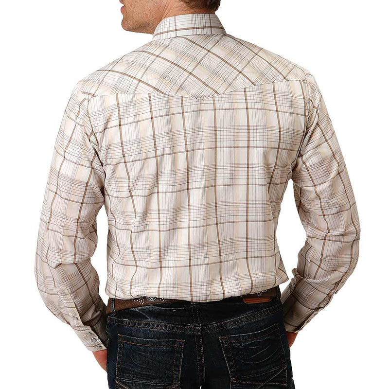 Roper Men's Plaid Snap Shirt
