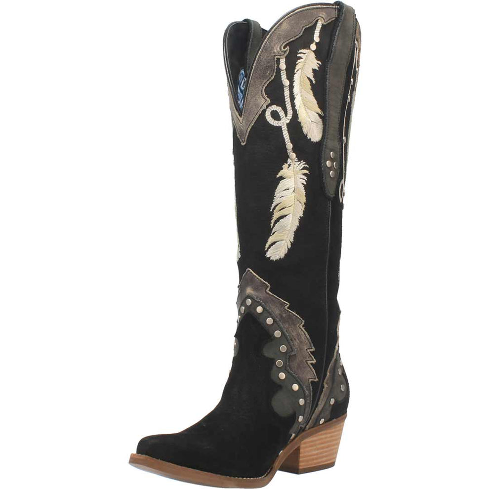 Dingo Women's Dream Catcher Leather Cowgirl Boots
