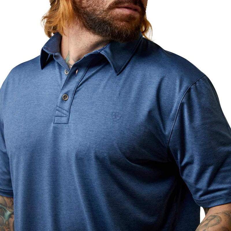 Ariat Men's Charger 2.0 Fitted Polo