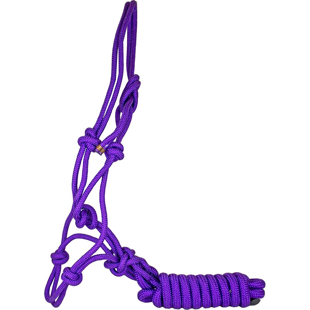 Tech Equestrian Poly Rope Halter with Lead | Lammle's – Lammle's ...