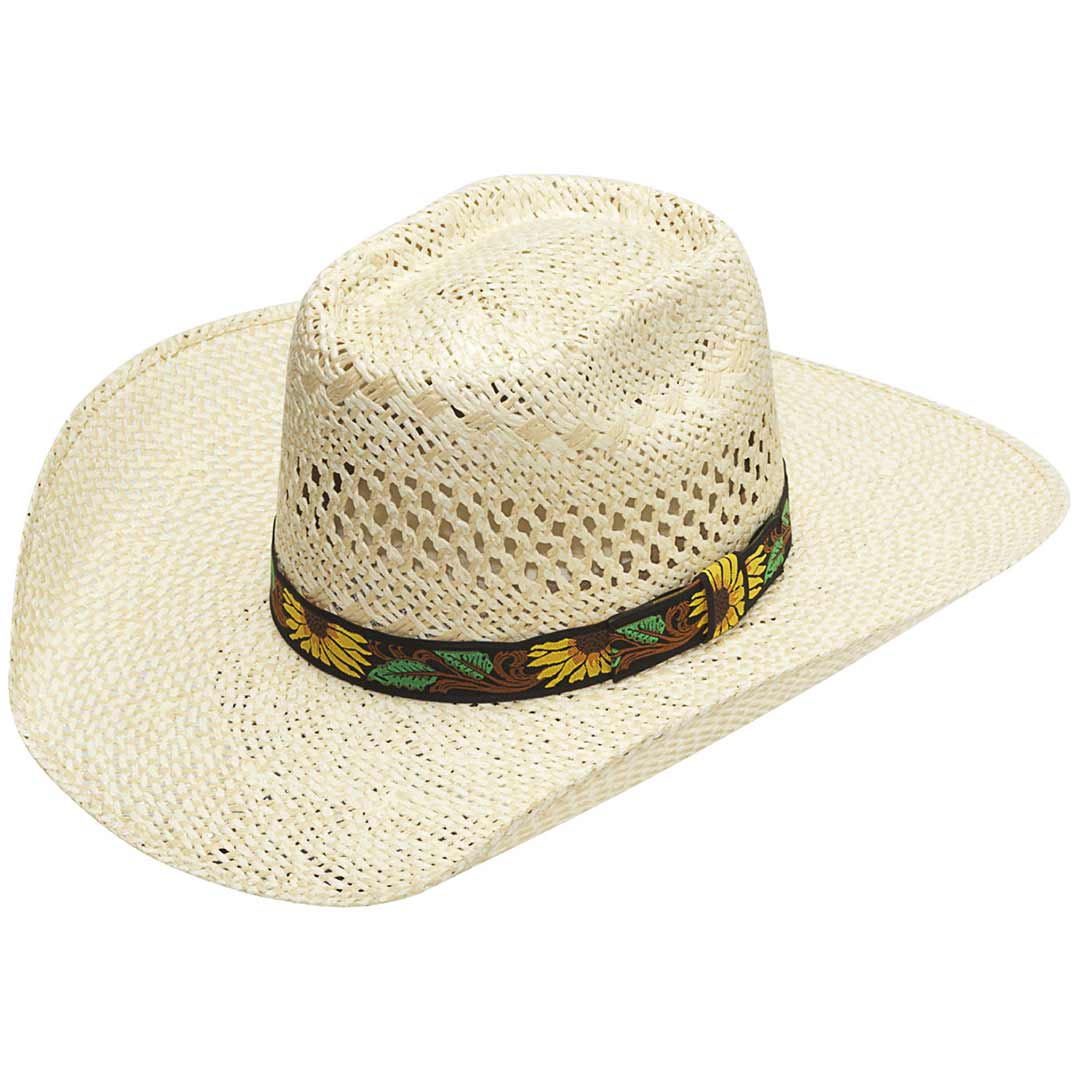 Twister Women's Bangora With Sunflower Hatband Cowgirl Hat