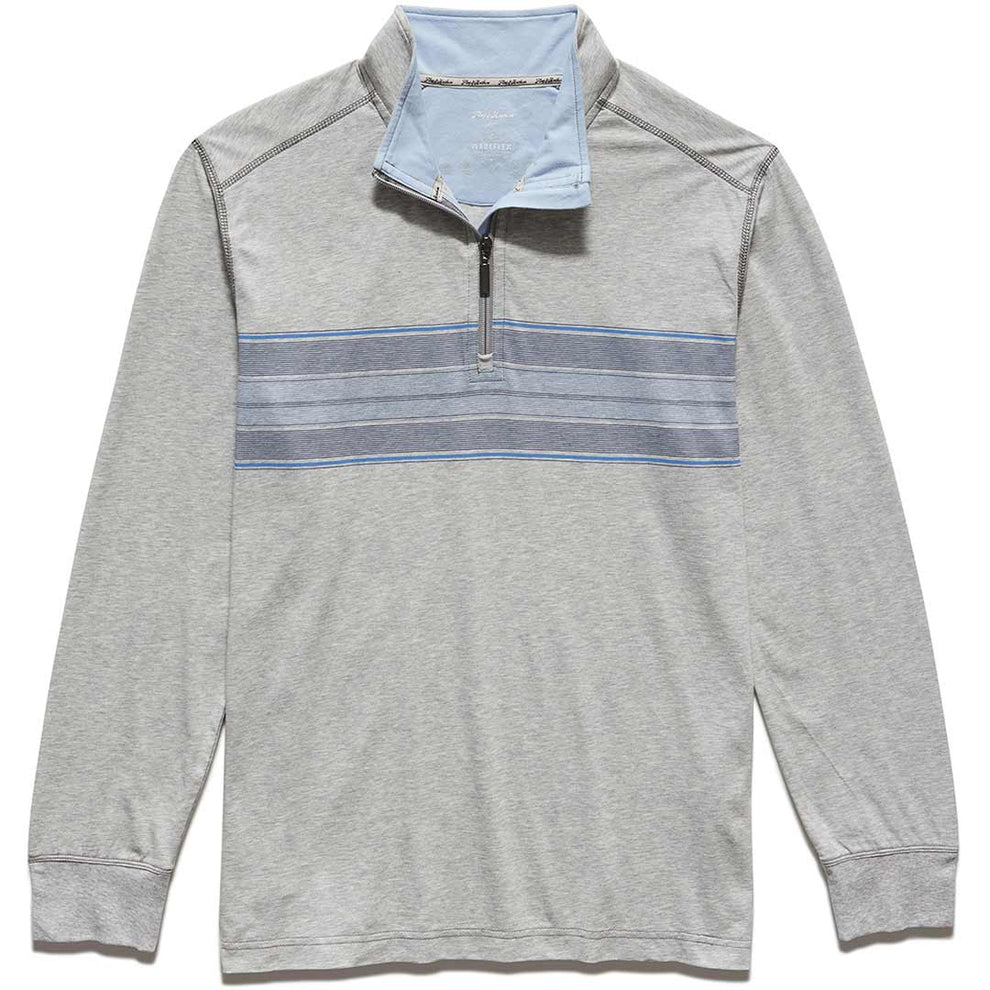 Flag & Anthem Men's Shield Stripe 1/4 Zip Pullover Sweater