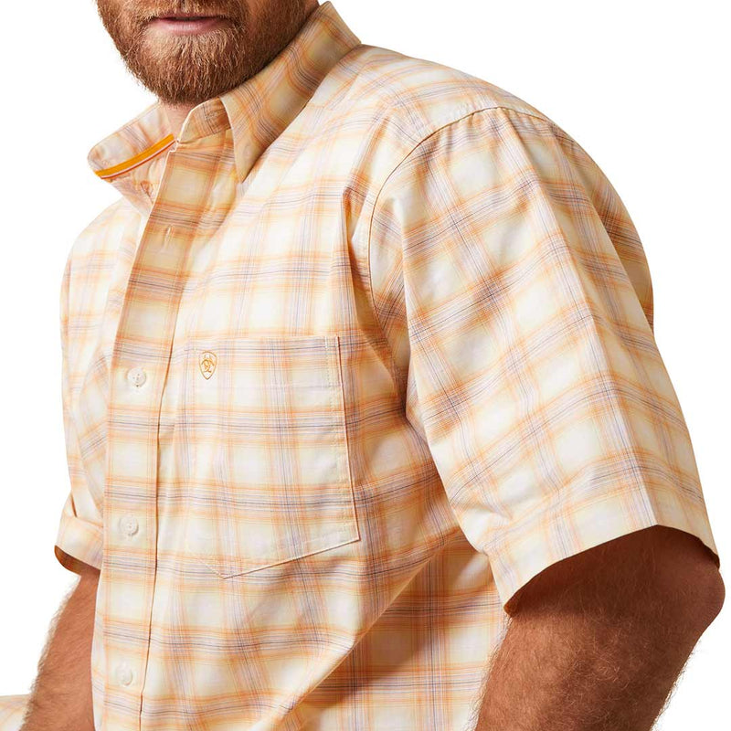 Ariat Men's Pro Series Koa Classic Fit Short Sleeve Button-Down Shirt