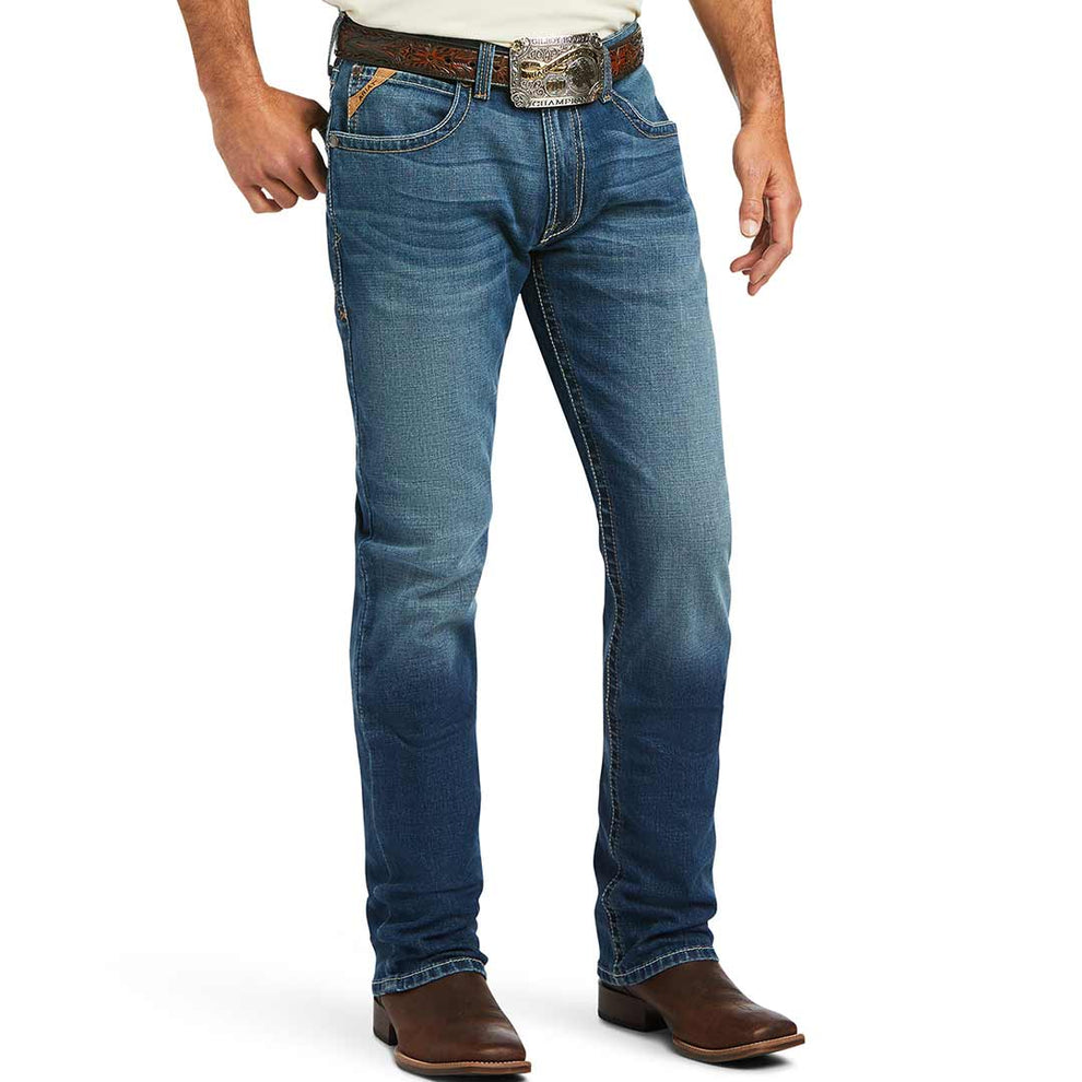 Ariat Men's M4 Relaxed Stretch Marshall Stackable Straight Leg Jeans