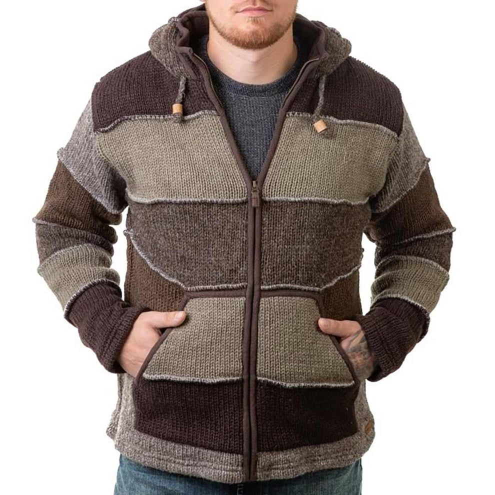 Laundromat Men's Patchwork Sweater