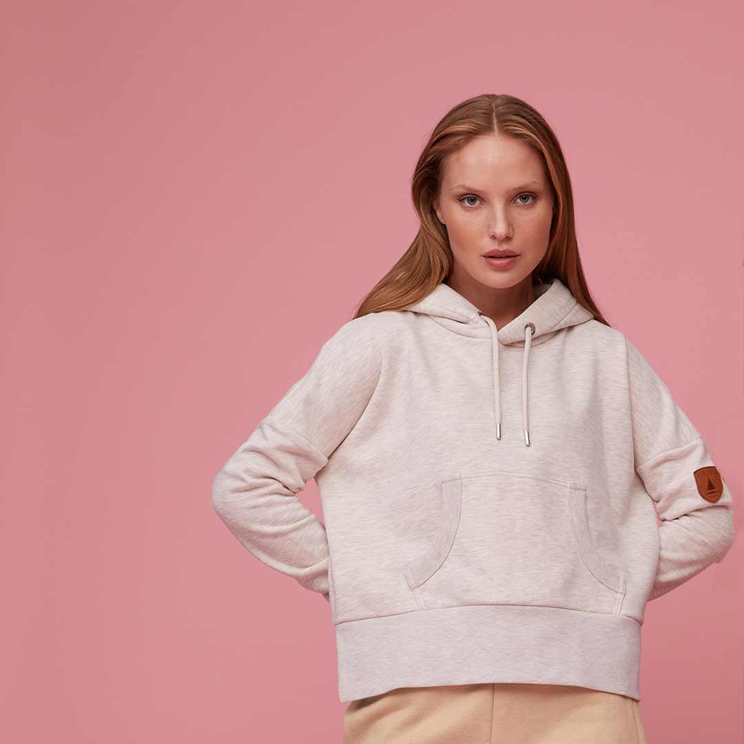Wanakome Women's Layna Cropped Hoodie