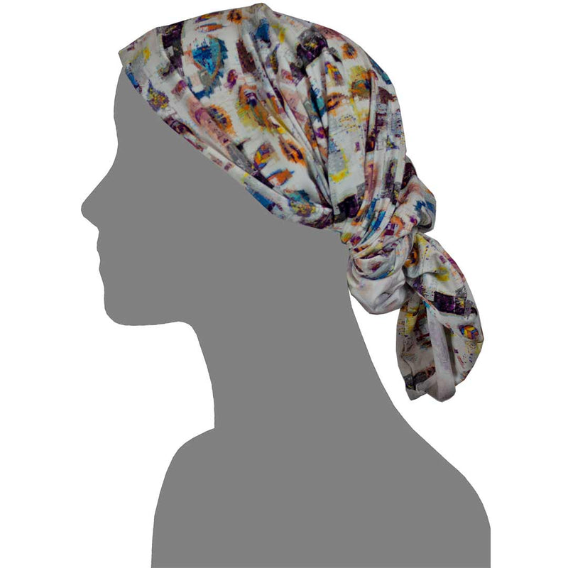 Watuko Headgear Pixel Print Bamboo Multifunction Tube