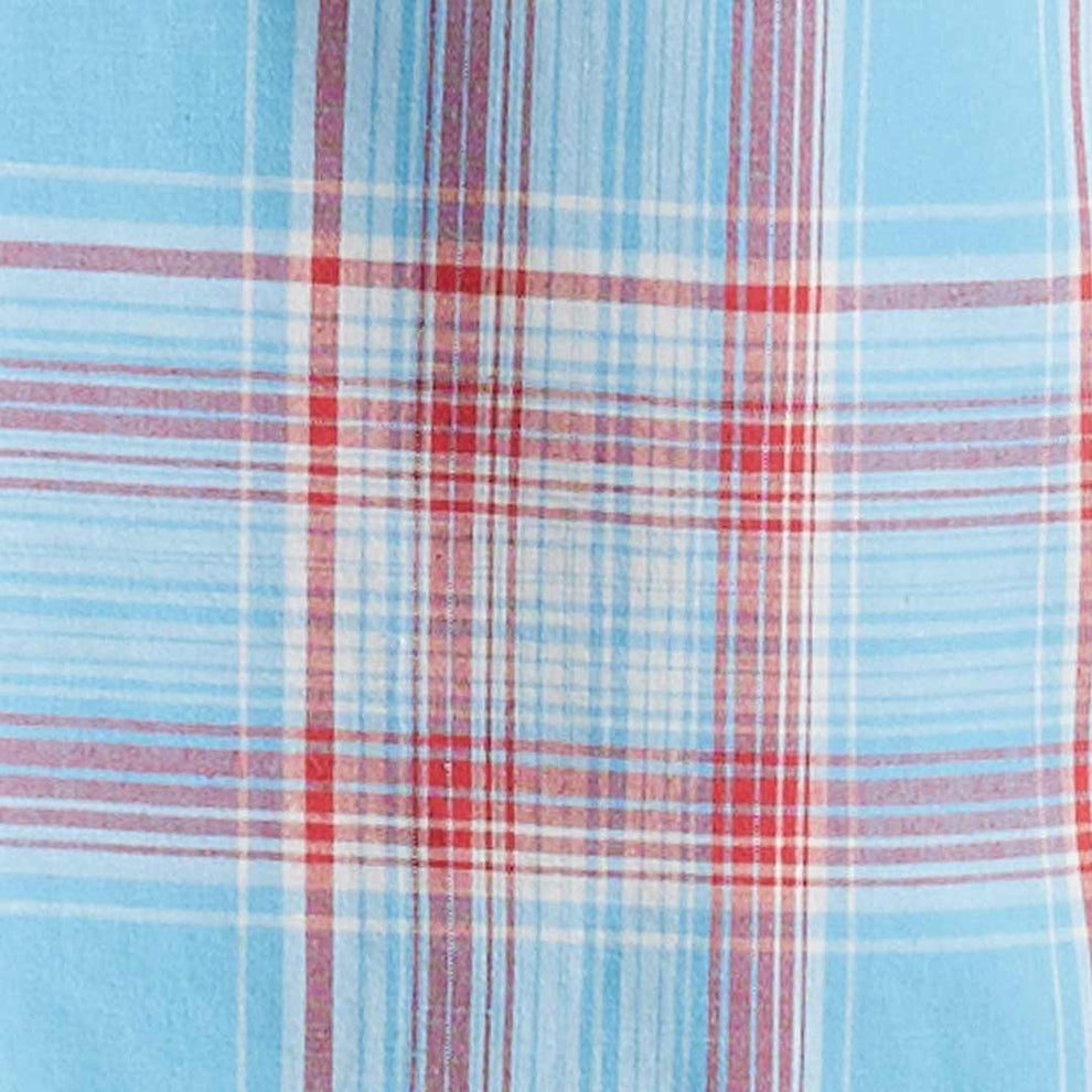 Wrangler Men's Logo Plaid Snap Shirt