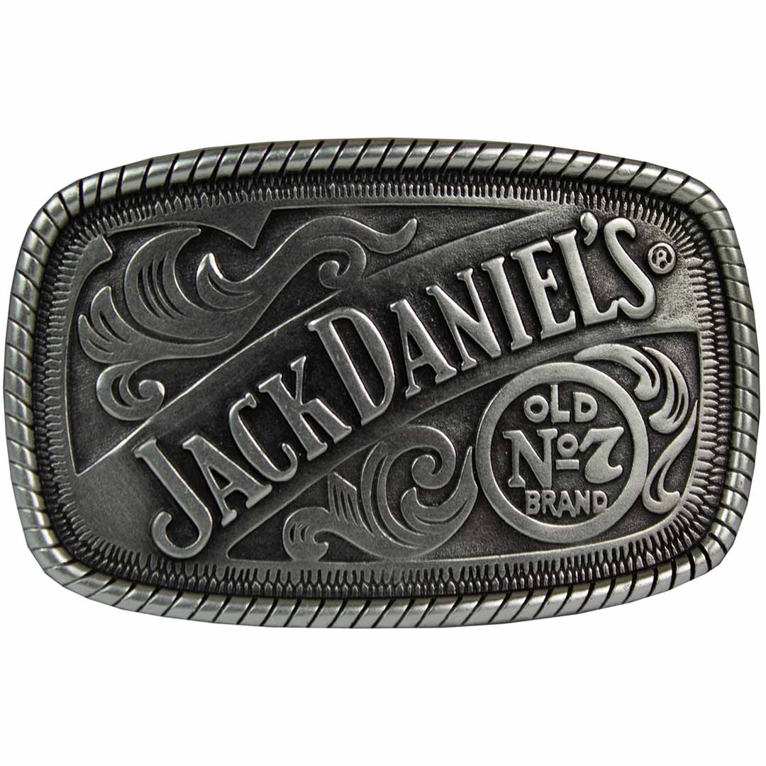Jack Daniel's Rectangular Belt Buckle