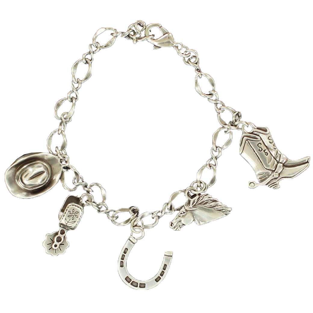 M&F Western Products Country Charm Bracelet
