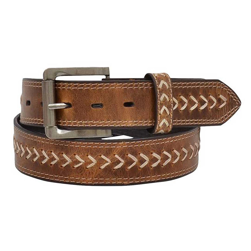 M&F Western Products Men's Distressed Leather Belt