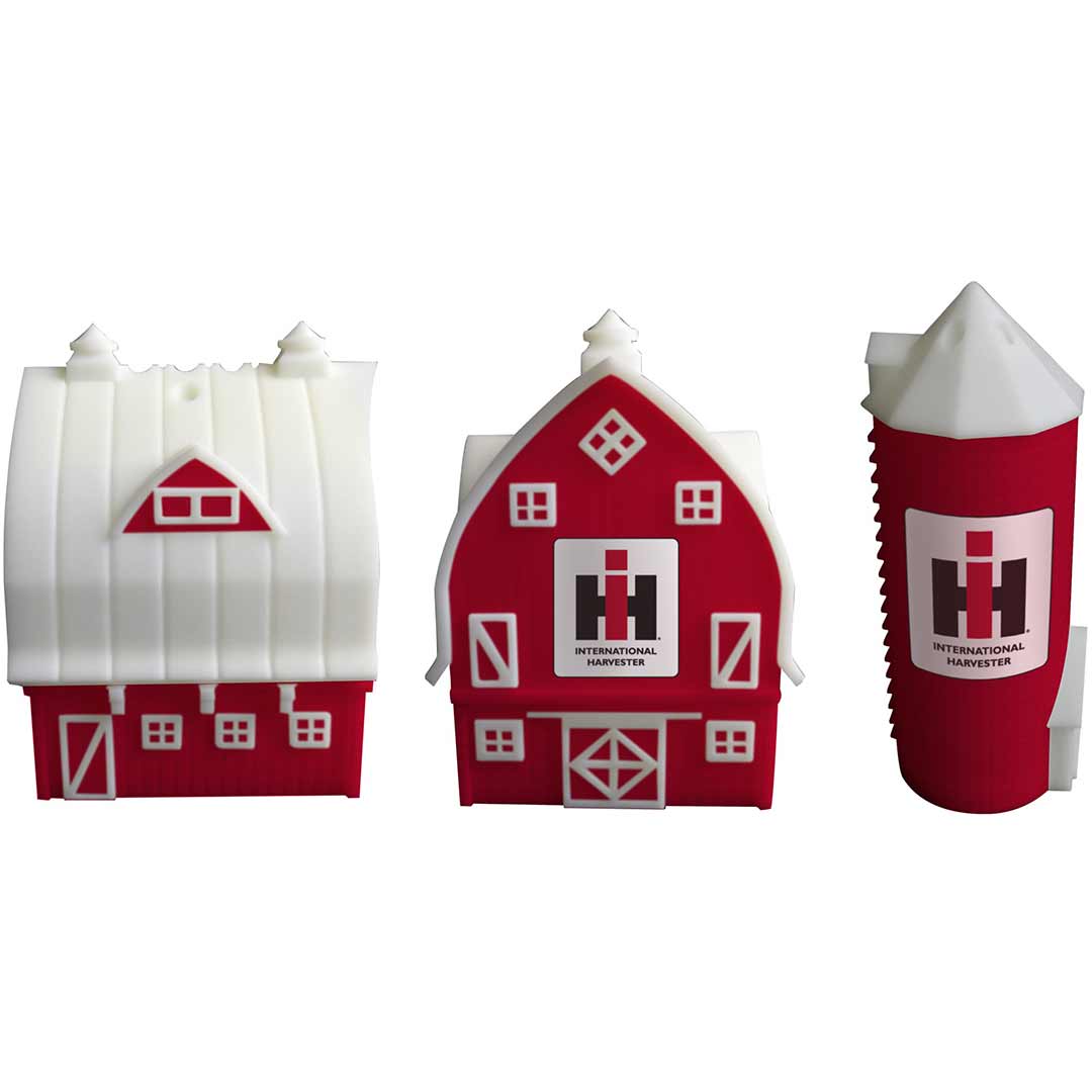McCormick Farmall Barn Silo Salt & Pepper Shakers