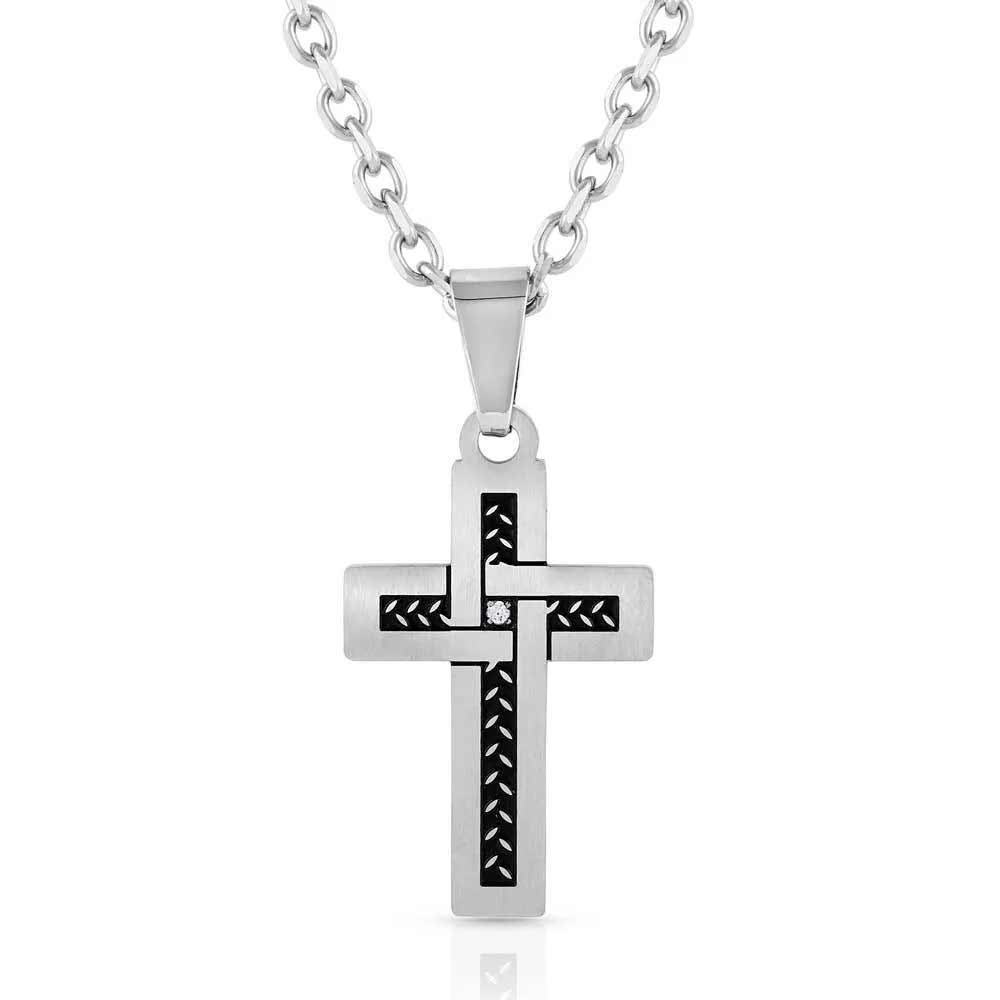 Montana Silversmiths Intertwined with Faith Cross Necklace