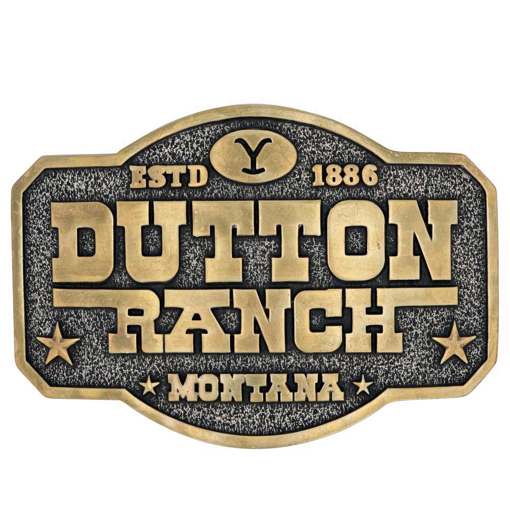Montana Silversmiths The Dutton Ranch Attitude Buckle