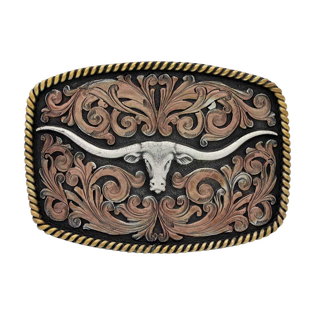 Montana Silversmiths Tri-Color Attitude Buckle