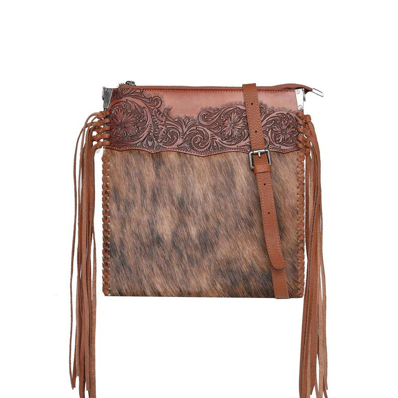 Montana West Hair-On Cowhide Crossbody Purse