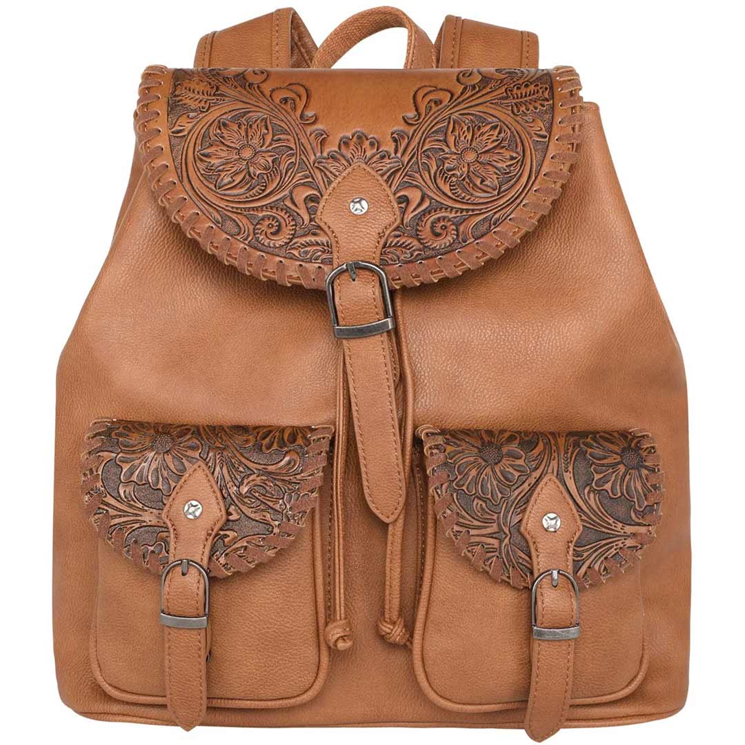 Montana West Tooled Collection Backpack