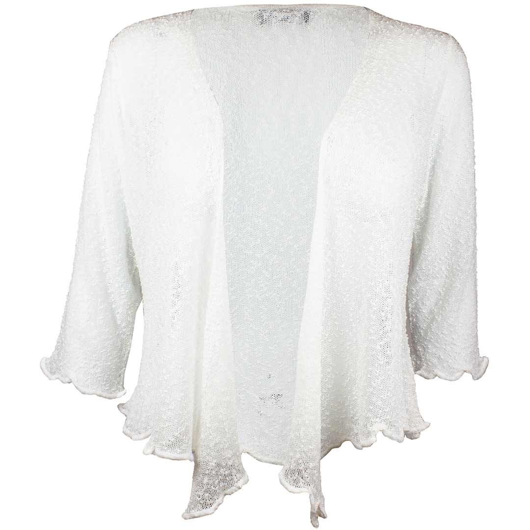 Papa Fashions Women's Mesh Cardigan