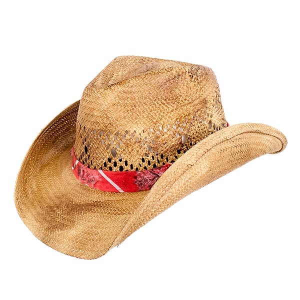 Peter Grimm Hats Bennett Straw Cowboy Hat
