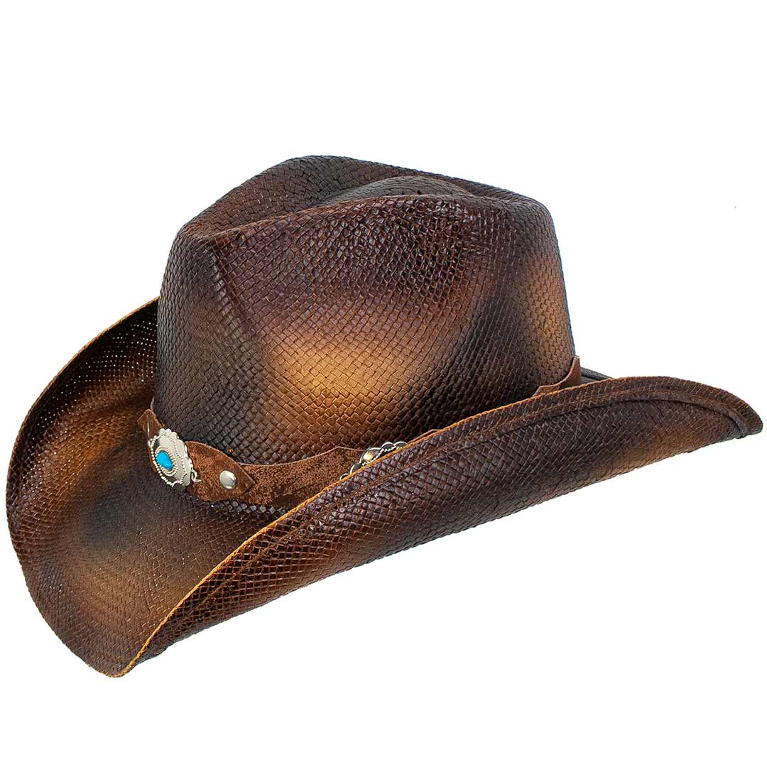 Peter Grimm Hats Bronco Straw Cowboy Hat