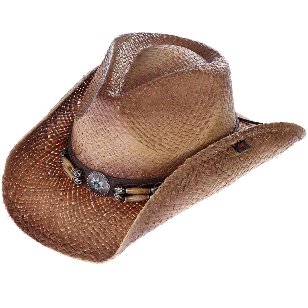 Peter Grimm Hats Contraband Straw Cowboy Hat