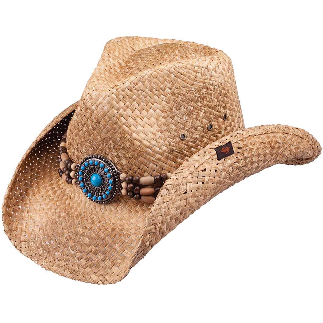 Peter Grimm Hats Cree Drifter Straw Cowboy Hat