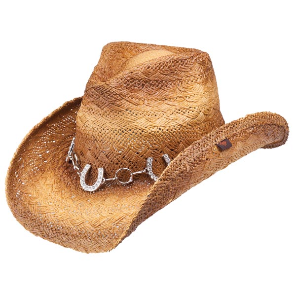 Peter Grimm Hats Judson Straw Cowboy Hat