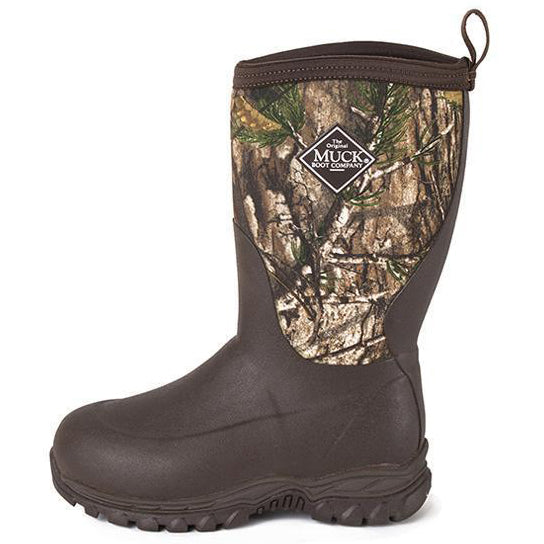 Muck Boot Co. Boys' Rugged II Tree Camo Winter Boots
