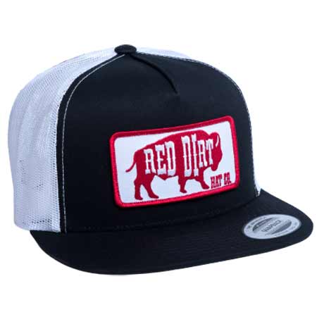 Red Dirt Hat Co Men's Red Original Buffalo Snap Back Cap