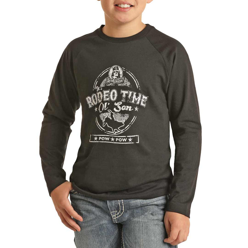 Rock & Roll Cowboy Boys' Dale Brisby Long Sleeve T-shirt