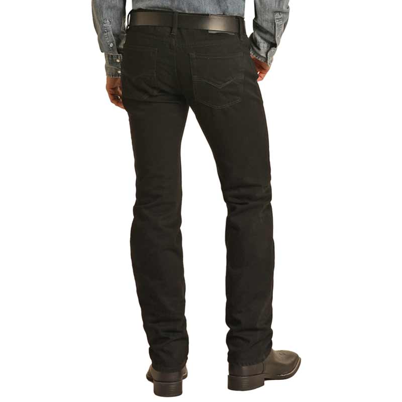 Rock & Roll Denim Men's Slim Fit Revolver Bootcut Jeans