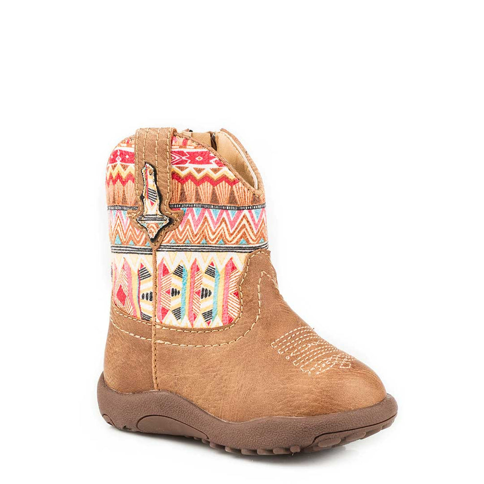 Roper Baby Girl's Azteka Cowgirl Boots