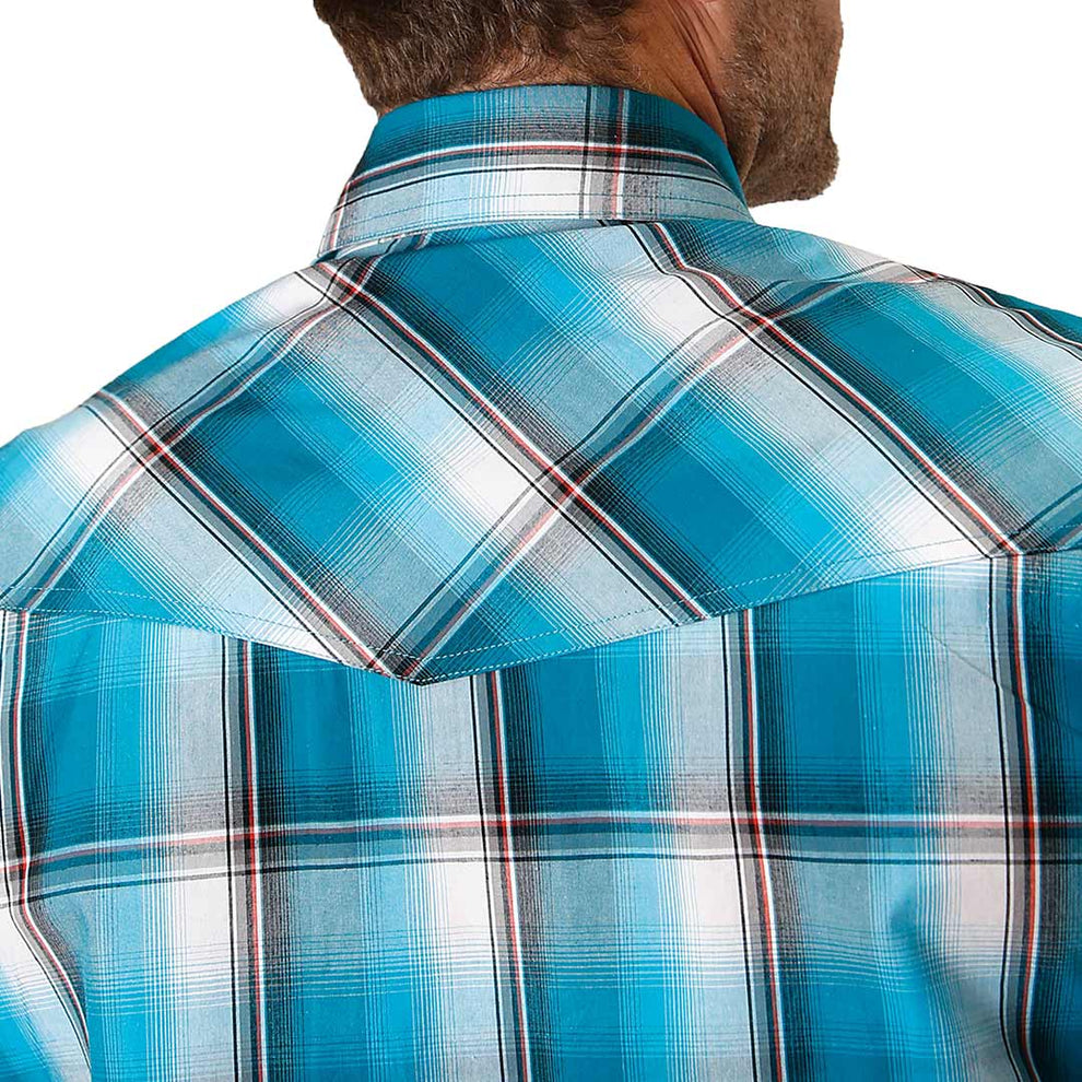 Roper Men's Bold Plaid Snap Shirt