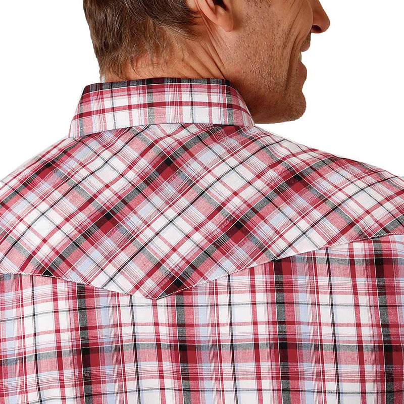 Roper Men's Plaid Snap Shirt