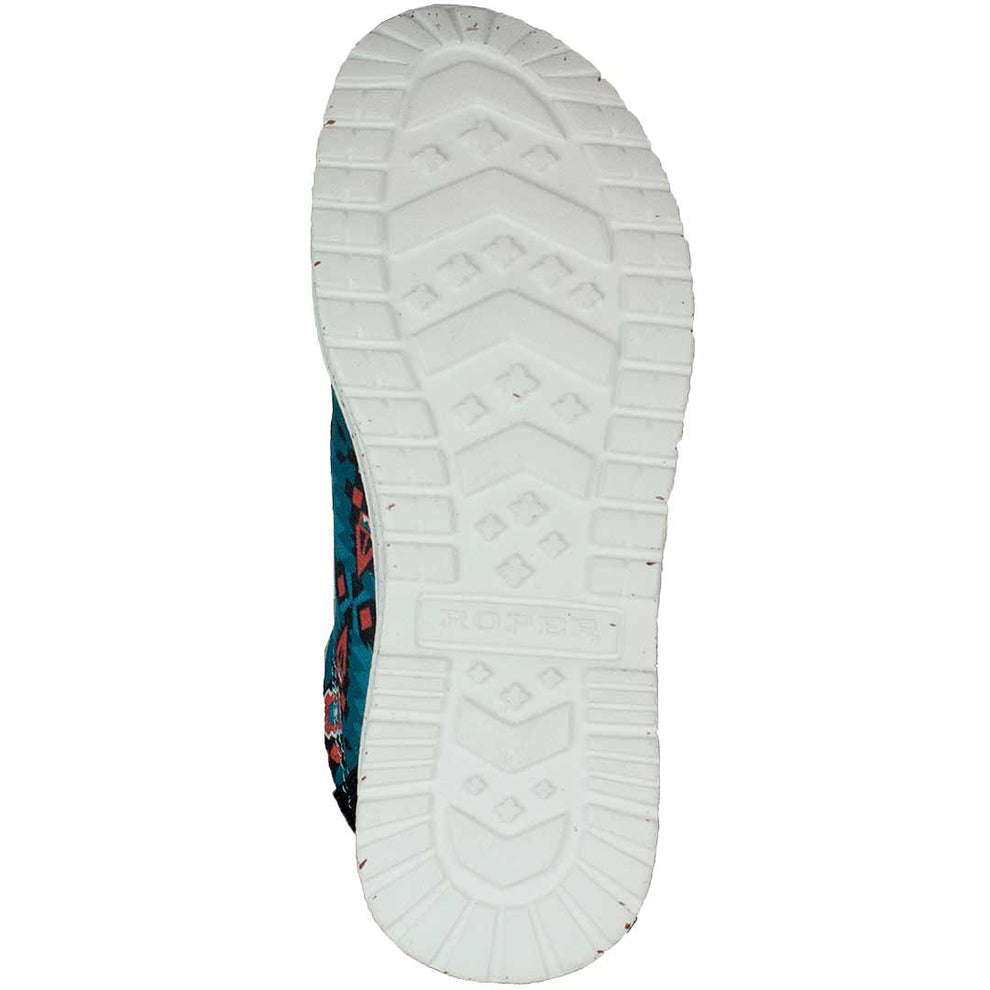 Roper Women's Aztec Canvas Slip-On Shoes