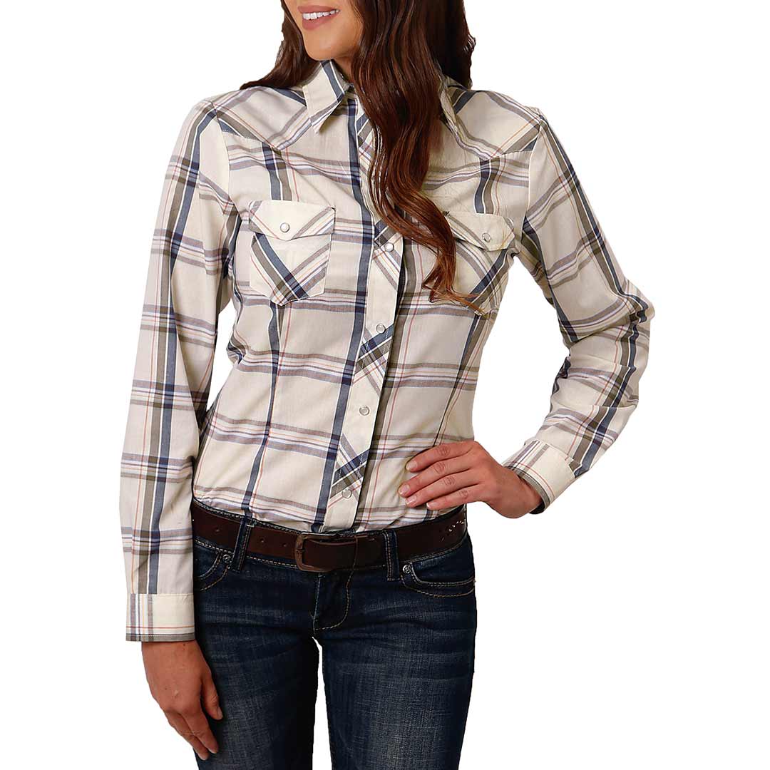 Roper Women's Plaid Snap Shirt