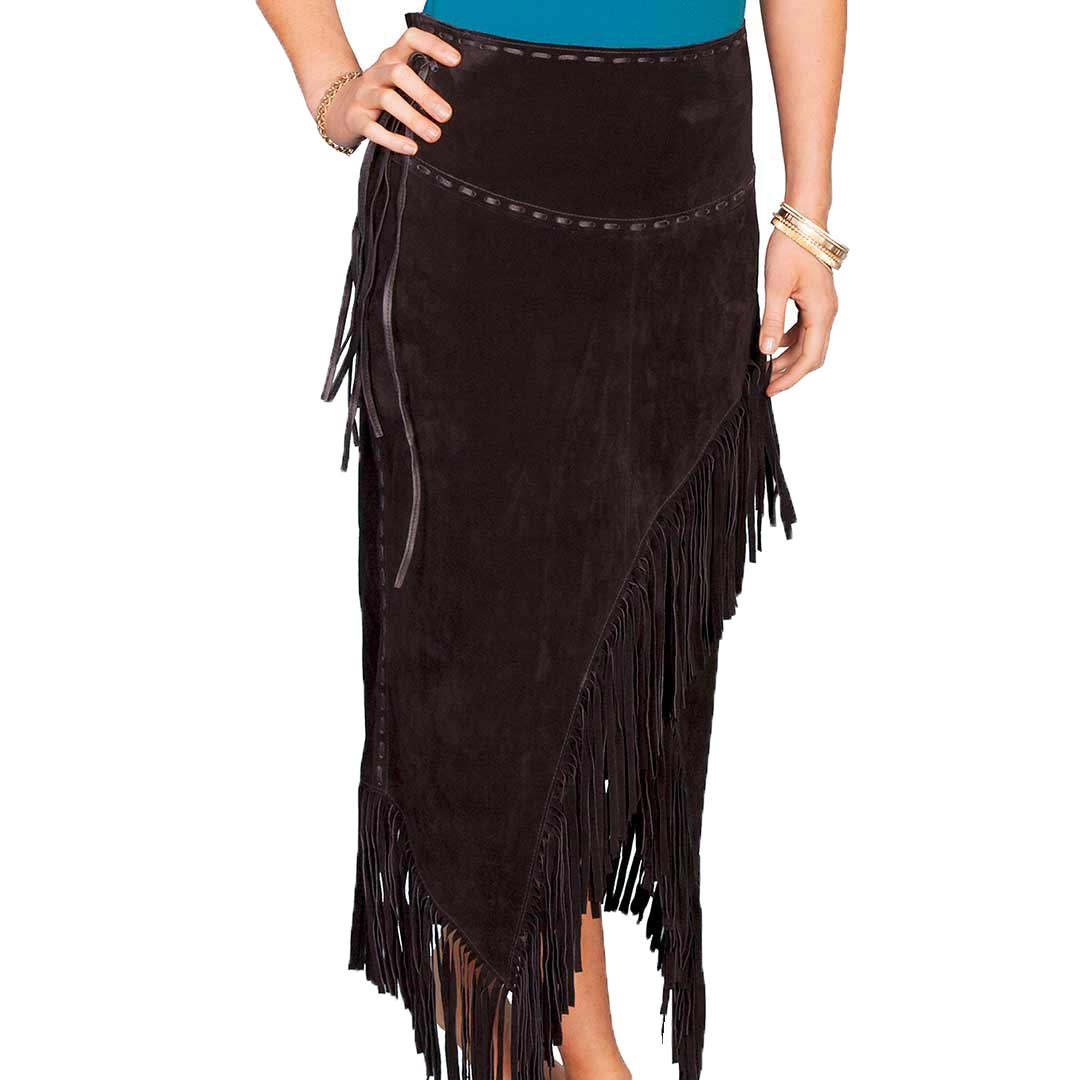 Scully Women's Fringe Wrap Skirt Lammle's Lammle's Western Wear