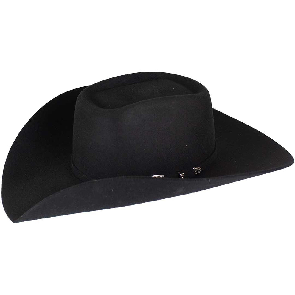 Serratelli 2X Felt Brick Top Cowboy Hat