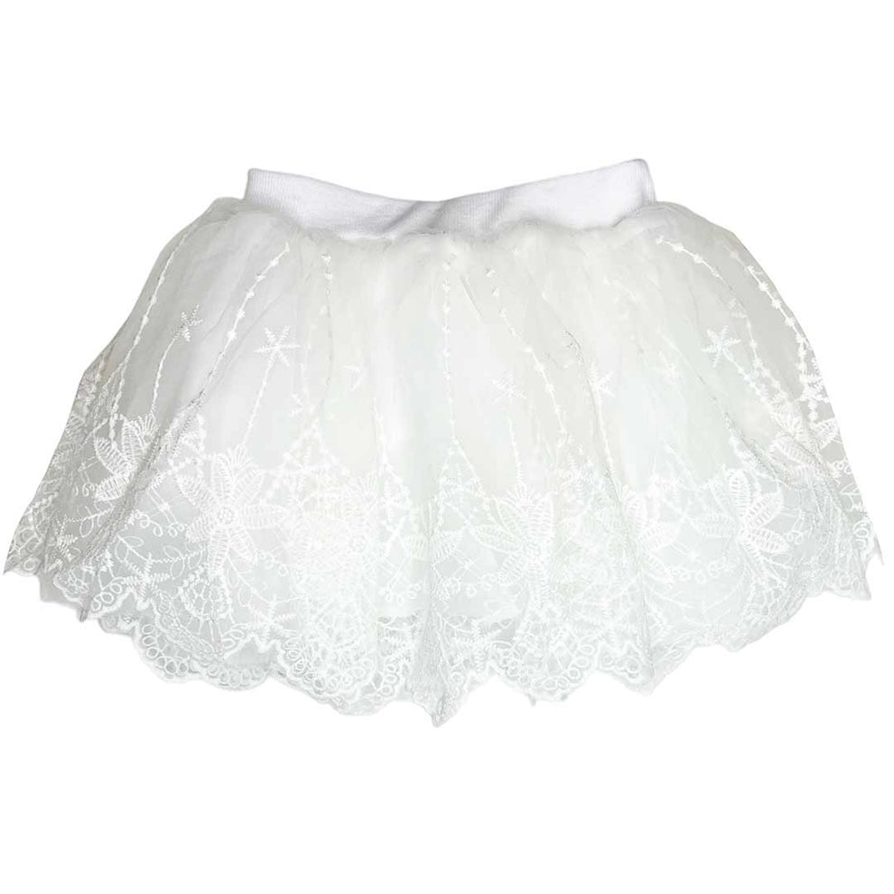 Shea Baby Toddler Girls' Chiffon Lace Skirt