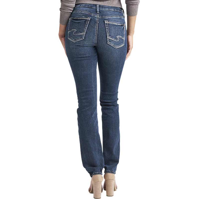 Silver Jeans Women's Suki Straight Leg Jeans