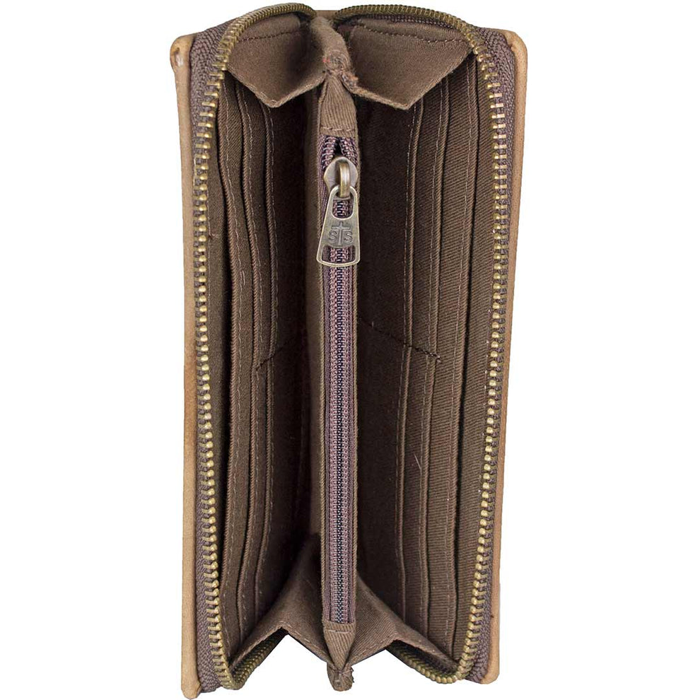 STS Ranchwear Women's Cowhide II Bifold Wallet