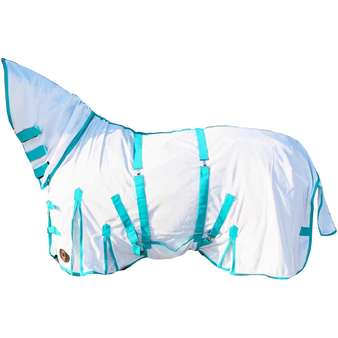 Tech Equestrian Horse Fly Sheet With Neck and Belly