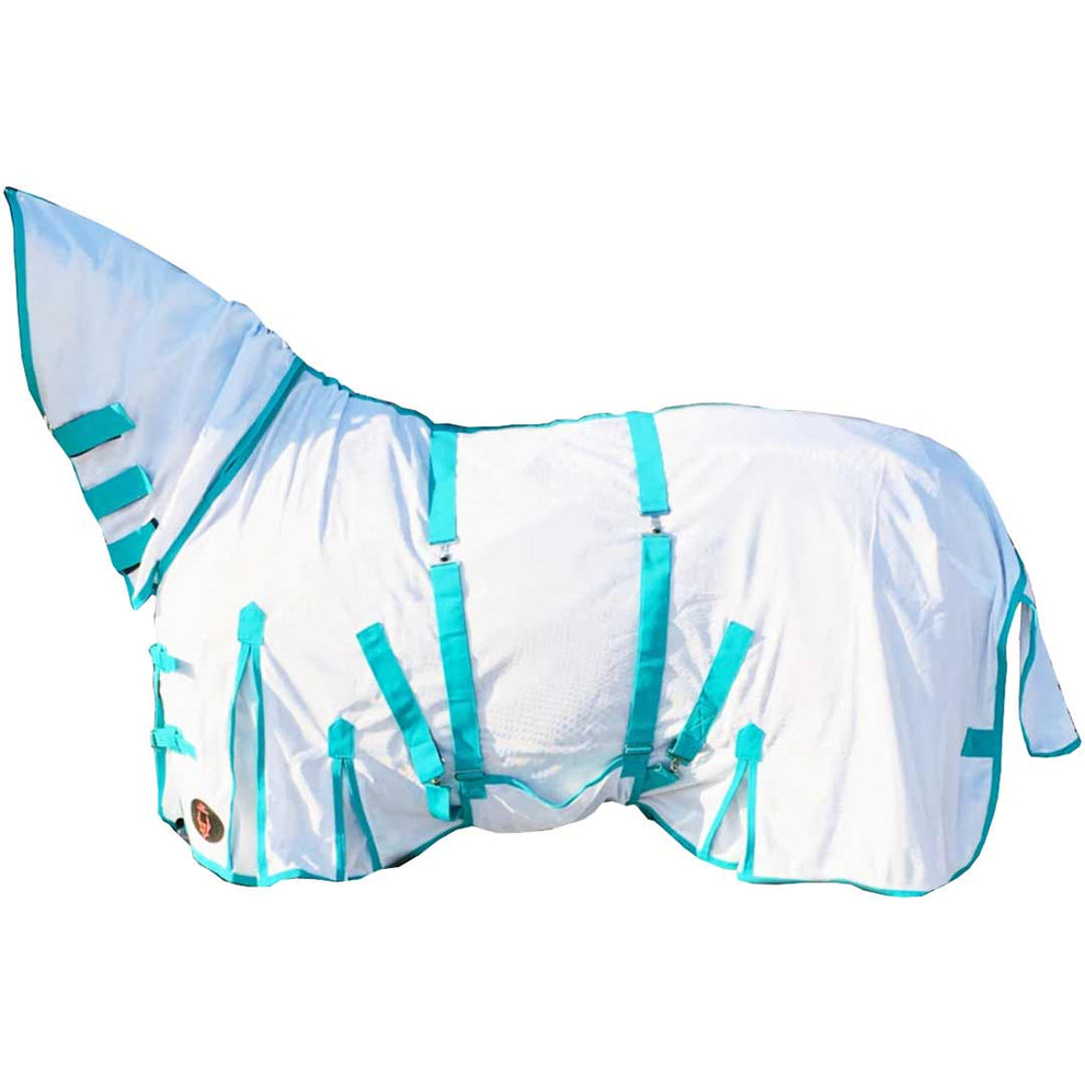 Tech Equestrian Horse Fly Sheet With Neck and Belly