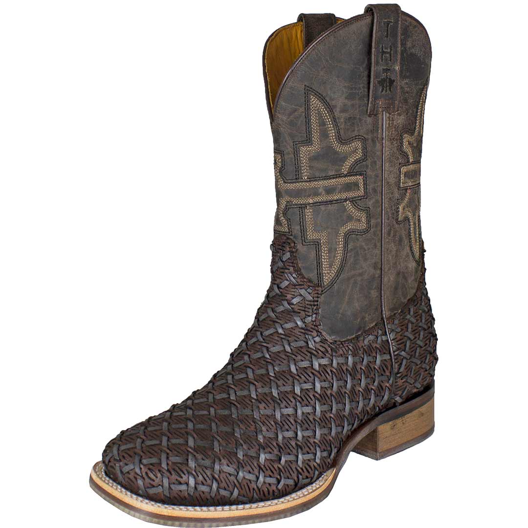 Tin Haul Men's Hunting Club Cowboy Boots