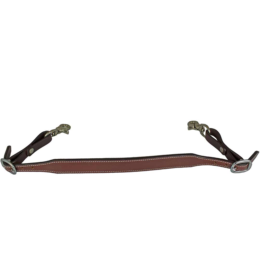 True North Trading Dark Oil Plain Wither Strap