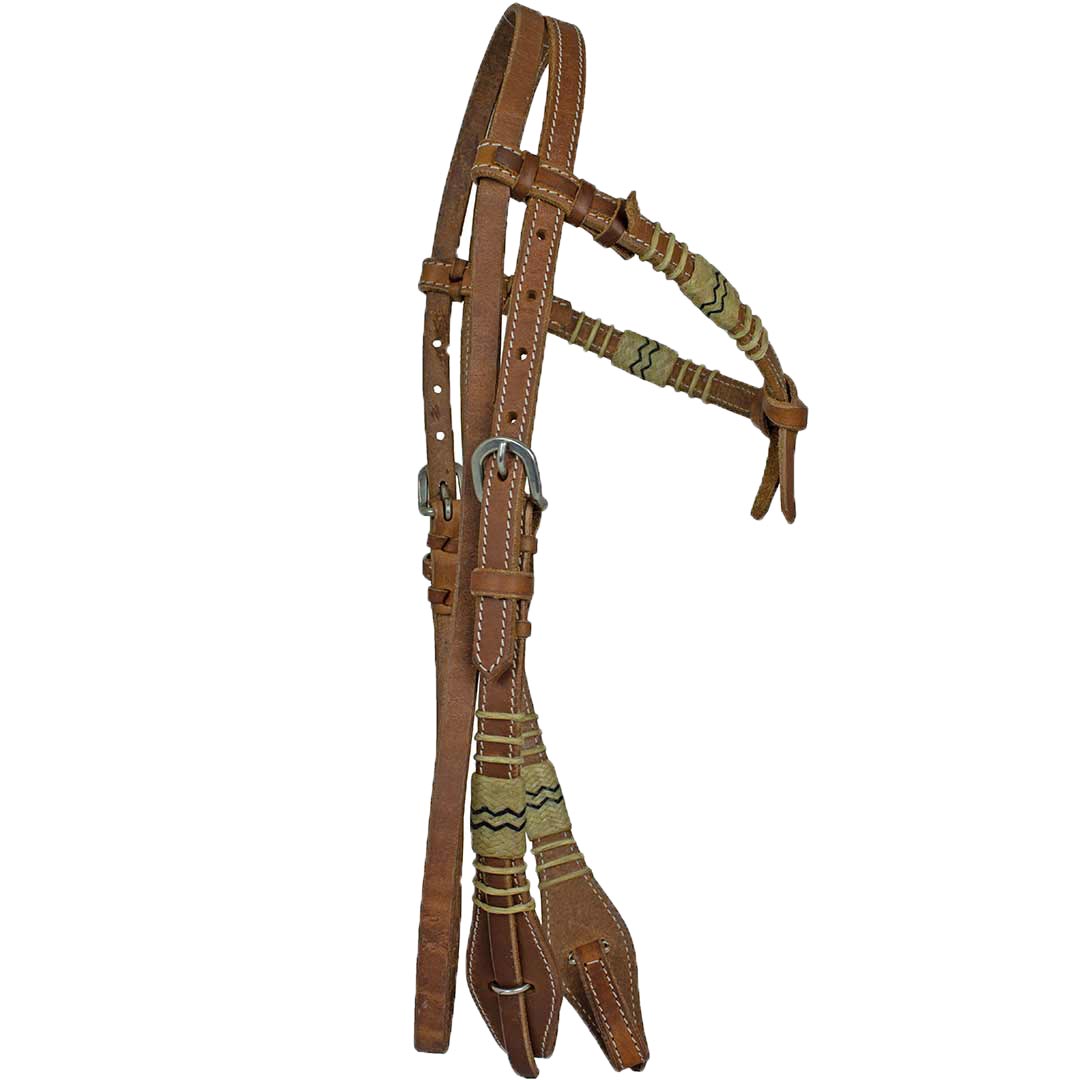 True North Trading Headstall with Rawhide