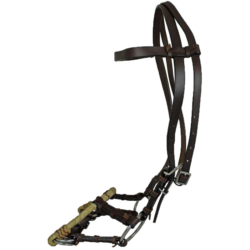 True North Trading Side Pull with Rawhide Noseband