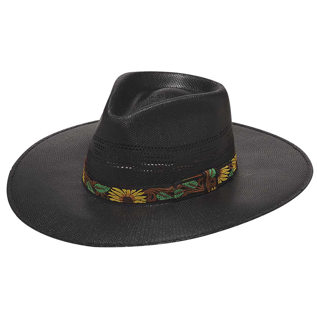 Twister Women's Bangora With Sunflower Hatband Cowgirl Hat