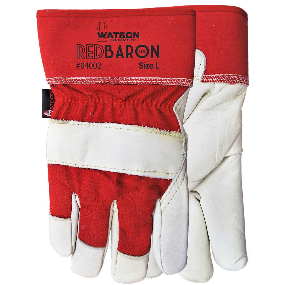 Watson Gloves Unisex Red Baron Sherpa Lined Gloves