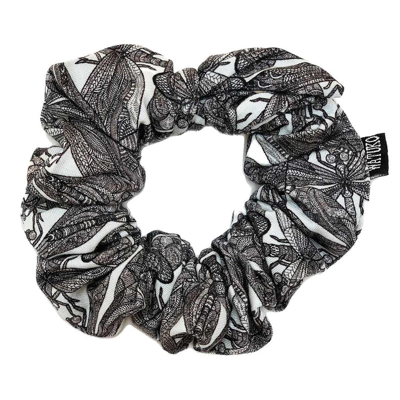 Watuko Bamboo Dragonfly Tie Scrunchie